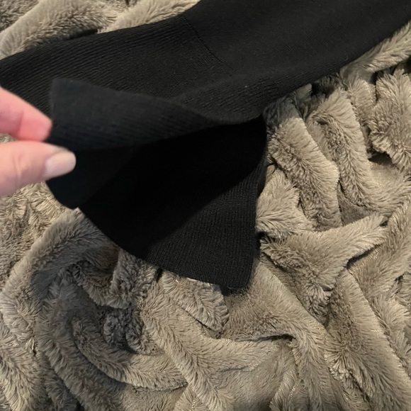 Ann Taylor Classic Navy Long Sleeve V Neck Sweater Dress Size Small - Picture 8 of 14